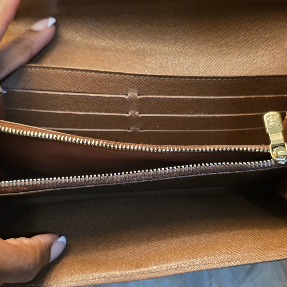 Louis Vuitton Brown Monogram Wallet - Picture 10 of 13